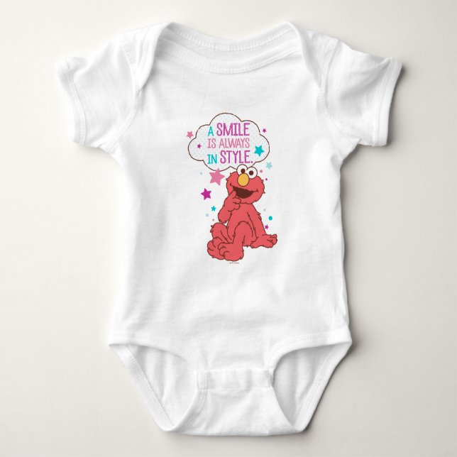 Body Para Bebê Elmo | Sorriso sempre em estilo (Frente)