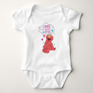 Body Para Bebê Elmo   um sorriso está sempre no estilo