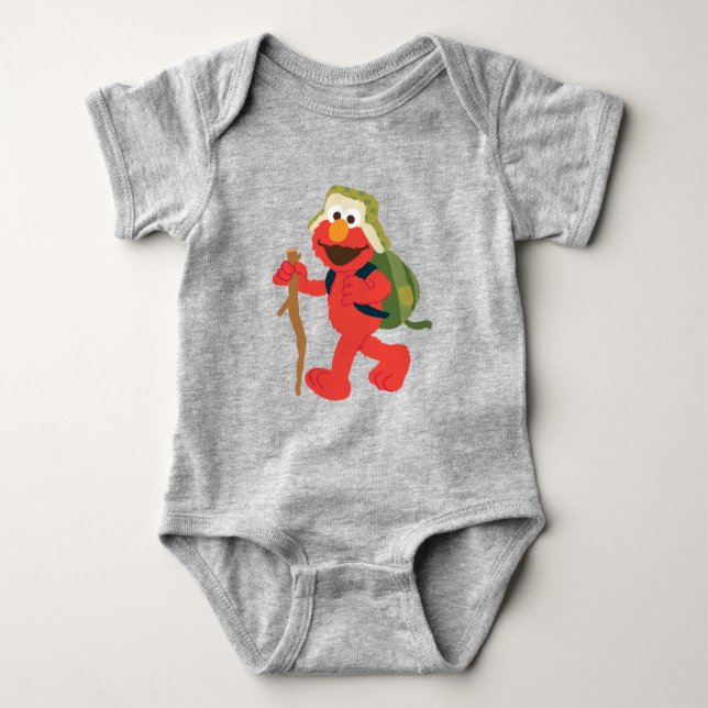 Body Para Bebê Elmo Woodland Hike (Frente)
