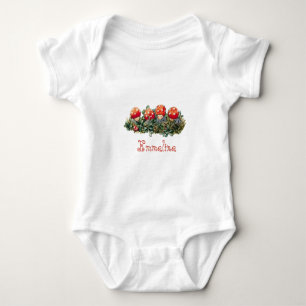 Body Para Bebê Elsa Beskow Crianças do Bebê Florestal