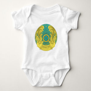 Body Para Bebê emblema do cazaquistão