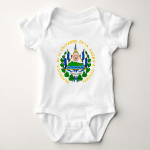 Body Para Bebê emblema do salvador