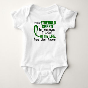Body Para Bebê Emerald Green Para Alguém Que Preciso De Câncer de