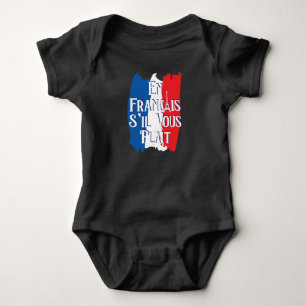 Body Para Bebê En Francais S'il Vous Plait - Língua Francesa