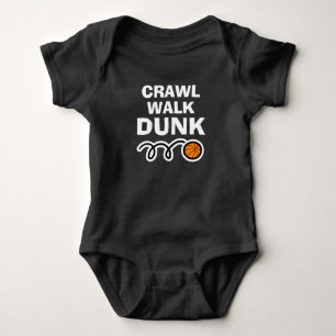 Body Para Bebê Engatinhar Andar Dunk lindo bebê esportes basquete