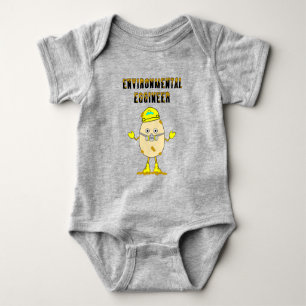 Body Para Bebê Engenheiro de Engenheiro Ambiental
