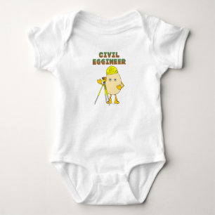 Body Para Bebê Engenheiro de Engenheiro Civil