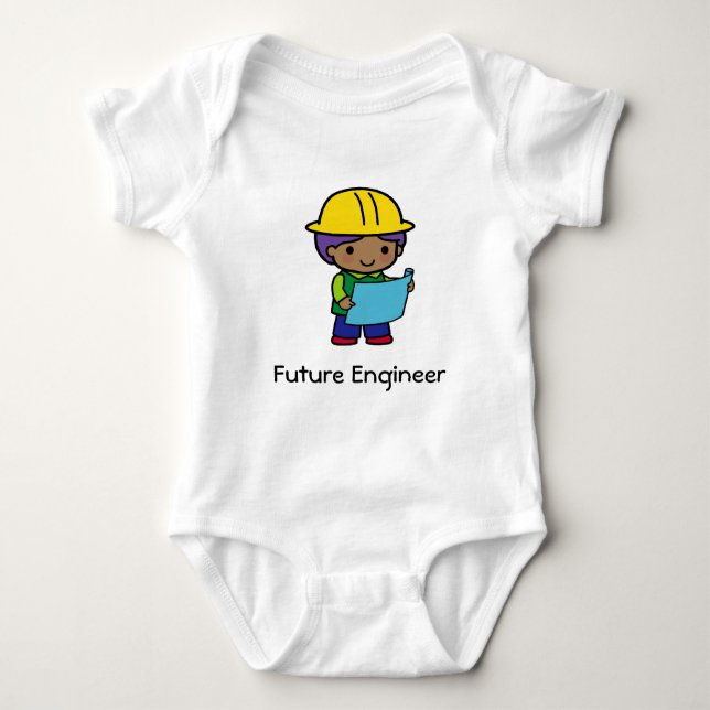 Body Para Bebê Engenheiro futuro (Frente)
