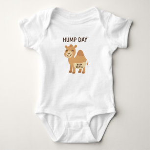 Body Para Bebê Engraçada Bebê, Camelo de Cartoon "Hump Day"