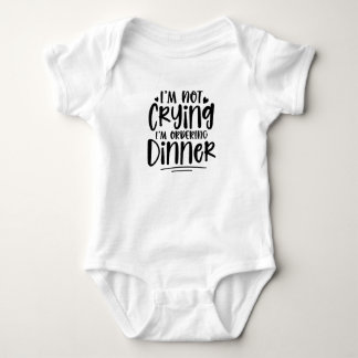 Body Para Bebê Engraçado Bebê Curto-Roupa
