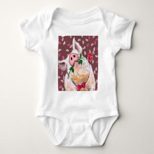 Body Para Bebê Engraçado Bebê Porco