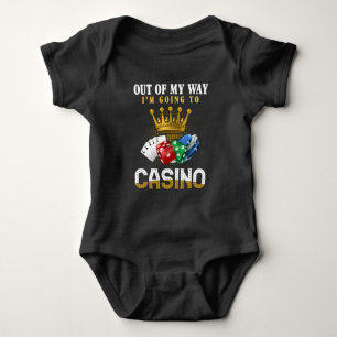 Body Para Bebê Engraçado Casino Jogo Poker Jackpot Lover