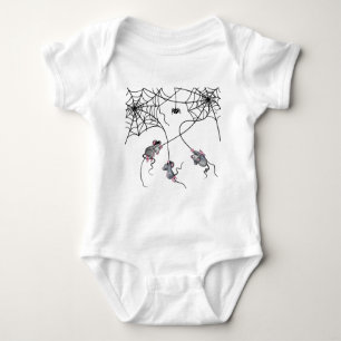 Body Para Bebê Engraçado Mouse Bebê Roupa