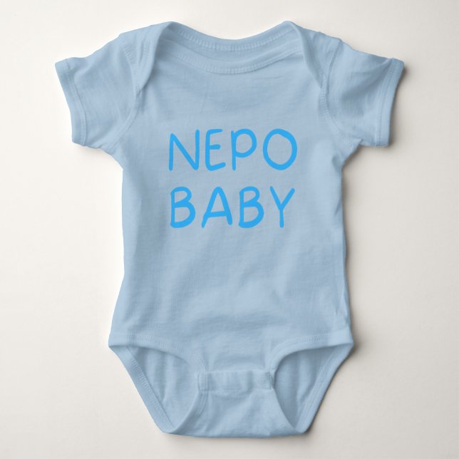 Body Para Bebê Engraçado Nepo Baby Body (Frente)