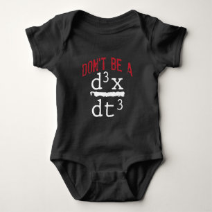 Body Para Bebê Engraçado Nerdy Piada de física matemática