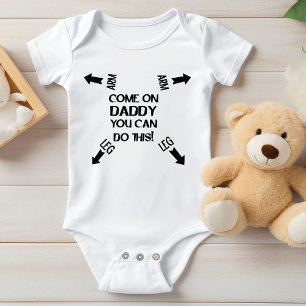 Body Para Bebê Engraçado Pai que você pode fazer isso! Humor Ba