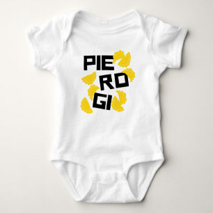 Body Para Bebê Engraçado Pierogi Baby Bodysuit