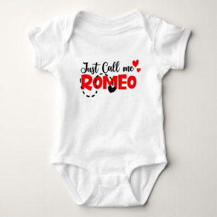Body Para Bebê Engraçado Romeo bebê garoto de arte