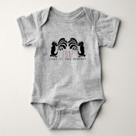 Body Para Bebê Engraçado Rooster Ano 2017 Baby Romper