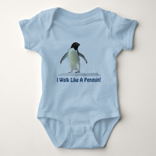 Body Para Bebê Engrenado Engraçado Pinguin Baby Gear