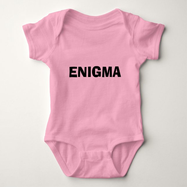 BODY PARA BEBÊ ENIGMA (Frente)