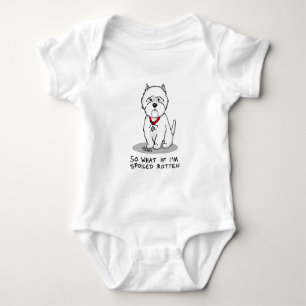 Body Para Bebê Então e se eu for um cão podre de rocha podre