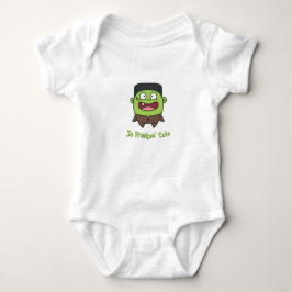 Body Para Bebê Então Franken Engraçado Frankenstein Halloween