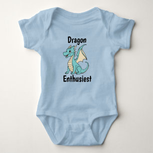 Body Para Bebê Entusiasta Dragon