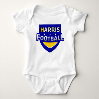 Body Para Bebê Equipamento do bebê do futebol de Harris