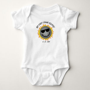 Body Para Bebê Equipamento do eclipse solar do bebê primeiro