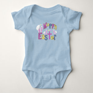 Body Para Bebê Equipamentos bonitos do bebê - páscoa Hoppy