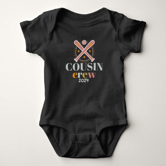 Body Para Bebê Equipe de Primos (Frente)