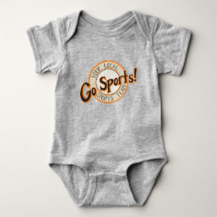 Body Para Bebê Equipe Esportiva Local