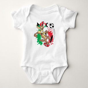Body Para Bebê Equipe México de Futebol Gráfico WILE E. COYOTE™