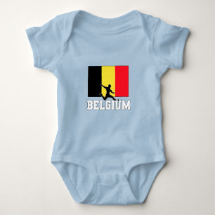 Body Para Bebê Equipe Nacional de Futebol da Bélgica
