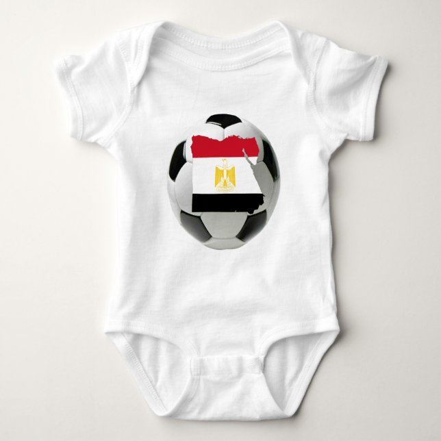 Body Para Bebê Equipe Nacional do Egito (Frente)