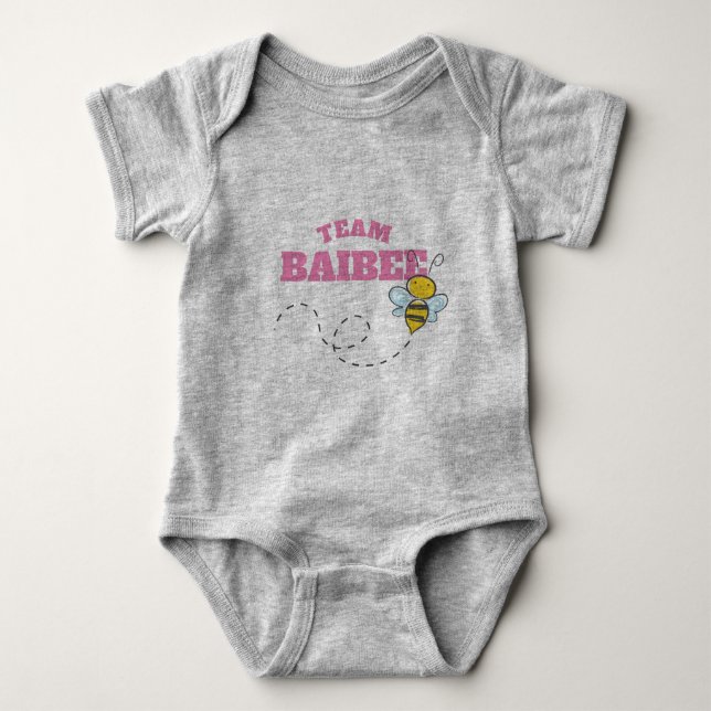 BODY PARA BEBÊ EQUIPE PERSONALIZADA BABY BODYSUIT (Frente)