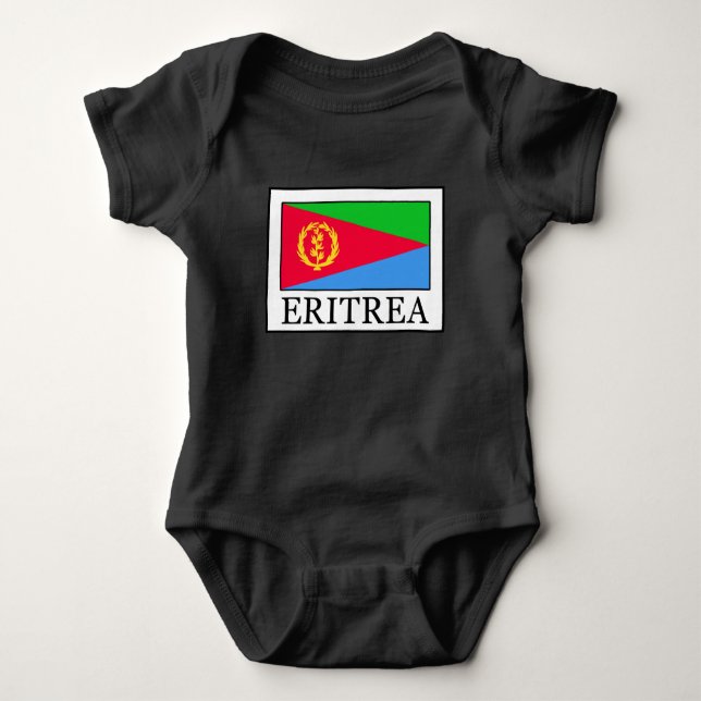 Body Para Bebê Eritreia (Frente)