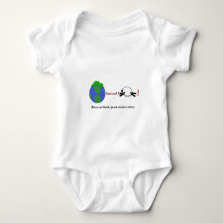 Body Para Bebê Ervilhas na terra