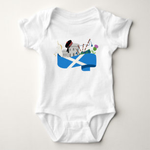 Body Para Bebê Escocês