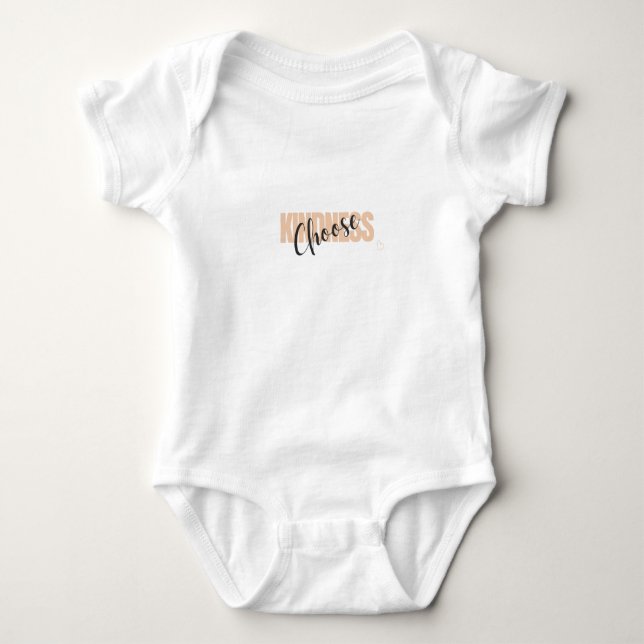 Body Para Bebê Escolha a Bondade (Frente)