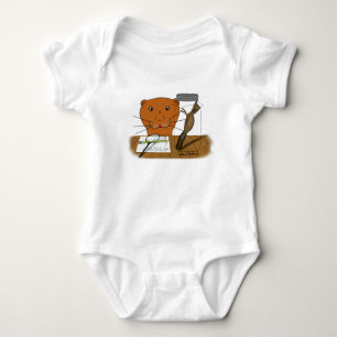 Body Para Bebê Escolhendo a casa Oliver The Otter - O casulo