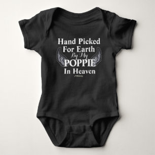 Body Para Bebê Escolhido no Céu do Meu bebê criança POPPIE