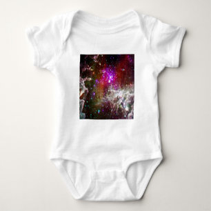 Body Para Bebê Espaço - Nebula Pacman