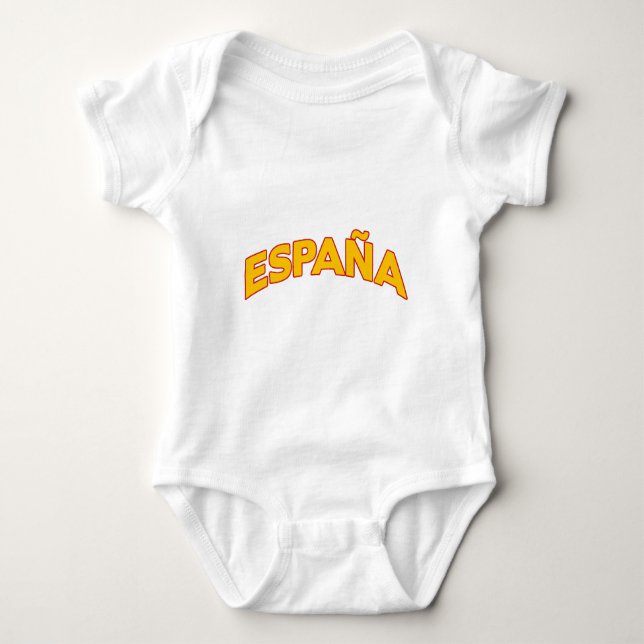 Body Para Bebê España 5 (Frente)