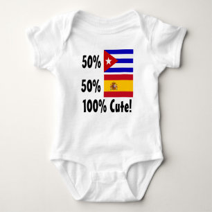 Body Para Bebê Espanhol 100% do cubano 50% de 50% bonito