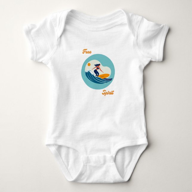 Body Para Bebê Espessura livre (Frente)