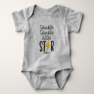 Body Para Bebê Espingarda-relinha-reluzente