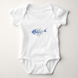 Body Para Bebê Espinhas peixe fishbones