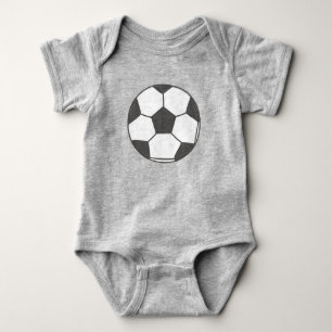 Body Para Bebê Esportes - Futebol